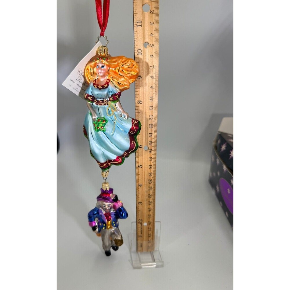 Christopher Radko 2002 Spirit of Christmas Past Ornament Ltd Ed W-Box & Tag